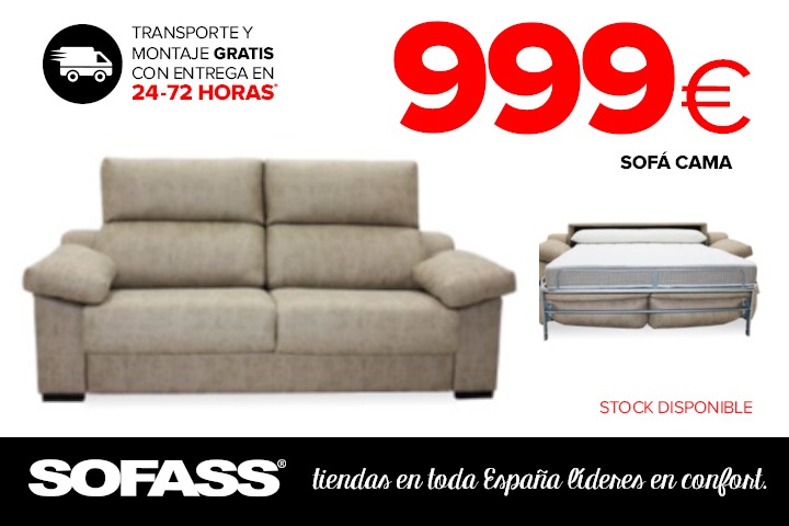 oferta sofa cama leon